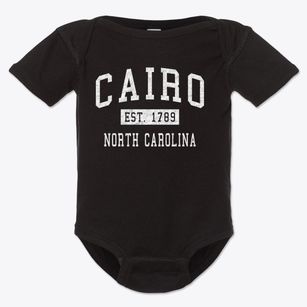 Cairo North Carolina Classic Established Baby Onesie