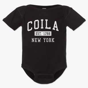 Coila New York Classic Established Baby Onesie