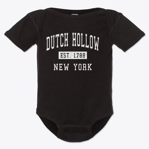 Dutch Hollow New York Classic Established Baby Onesie