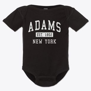 Adams New York Classic Established Baby Onesie