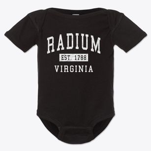Radium Virginia Classic Established Baby Onesie