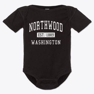 Northwood Washington Classic Established Baby Onesie