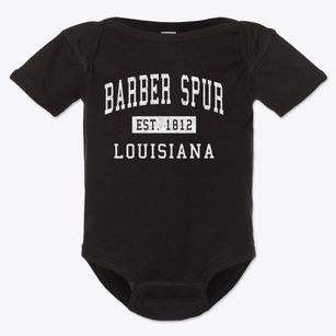 Barber Spur Louisiana Classic Established Baby Onesie