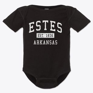 Estes Arkansas Classic Established Baby Onesie