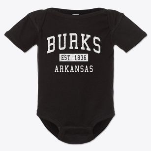 Burks Arkansas Classic Established Baby Onesie