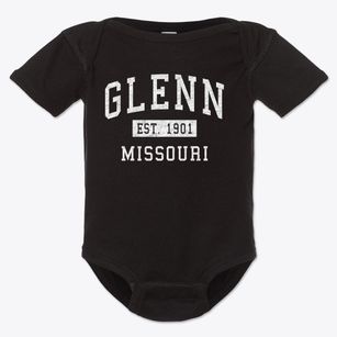 Glenn Missouri Classic Established Baby Onesie