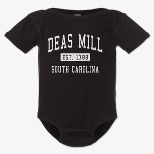 Deas Mill South Carolina Classic Established Baby Onesie