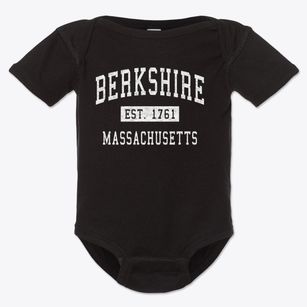 Berkshire Massachusetts Classic Established Baby Onesie