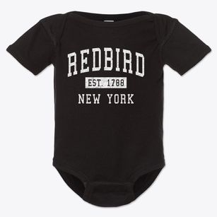 Redbird New York Classic Established Baby Onesie