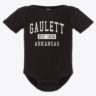 Gaulett Arkansas Classic Established Baby Onesie