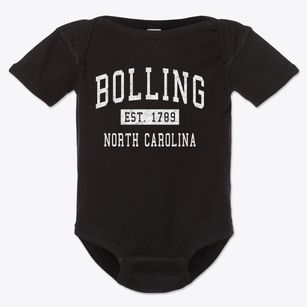 Bolling North Carolina Classic Established Baby Onesie