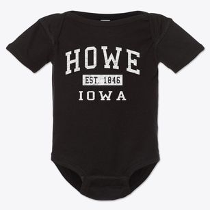 Howe Iowa Classic Established Baby Onesie