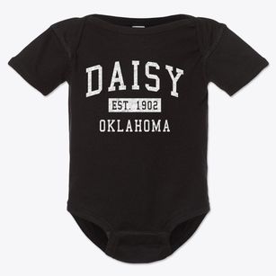 Daisy Oklahoma Classic Established Baby Onesie