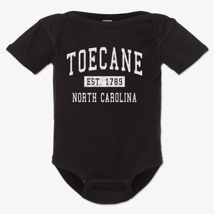 Toecane North Carolina Classic Established Baby Onesie