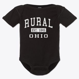Rural Ohio Classic Established Baby Onesie