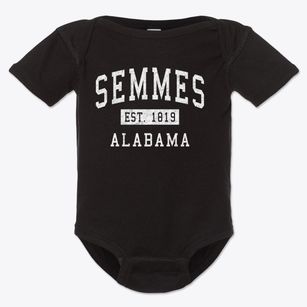 Semmes Alabama Classic Established Baby Onesie