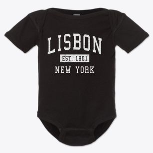 Lisbon New York Classic Established Baby Onesie