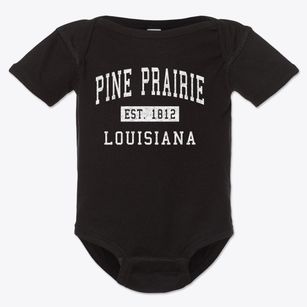 Pine Prairie Louisiana Classic Established Baby Onesie