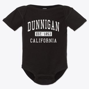 Dunnigan California Classic Established Baby Onesie