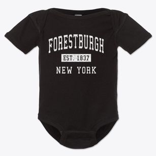 Forestburgh New York Classic Established Baby Onesie