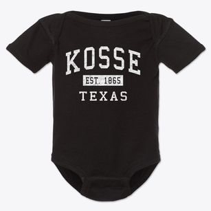 Kosse Texas Classic Established Baby Onesie