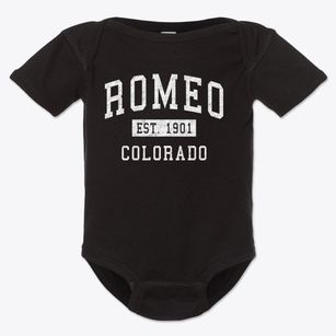 Romeo Colorado Classic Established Baby Onesie