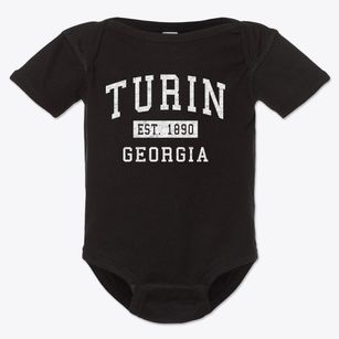Turin Georgia Classic Established Baby Onesie