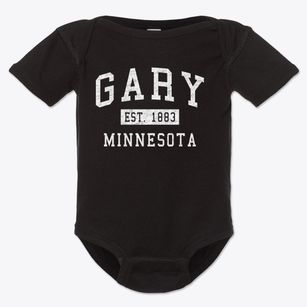 Gary Minnesota Classic Established Baby Onesie