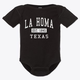 La Homa Texas Classic Established Baby Onesie