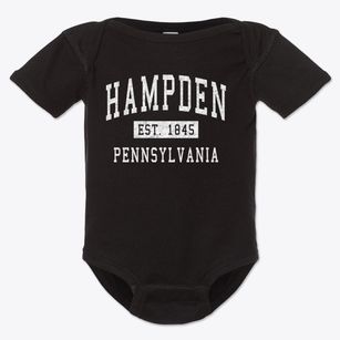 Hampden Pennsylvania Classic Established Baby Onesie
