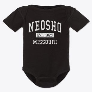 Neosho Missouri Classic Established Baby Onesie