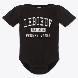 Leboeuf Pennsylvania Classic Established Baby Onesie