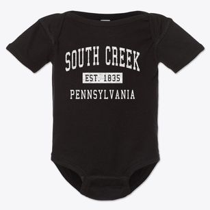 South Creek Pennsylvania Classic Established Baby Onesie