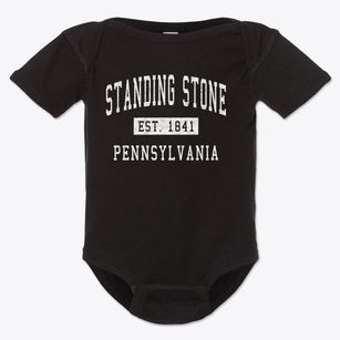 Standing Stone Pennsylvania Classic Established Baby Onesie