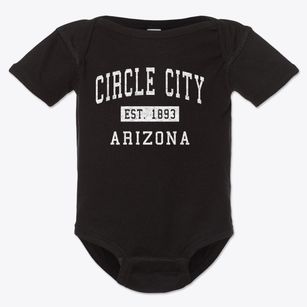Circle City Arizona Classic Established Baby Onesie