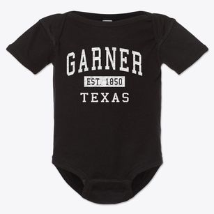Garner Texas Classic Established Baby Onesie