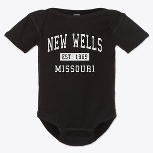 New Wells Missouri Classic Established Baby Onesie