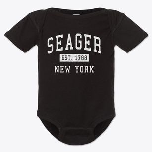 Seager New York Classic Established Baby Onesie