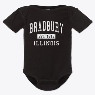 Bradbury Illinois Classic Established Baby Onesie