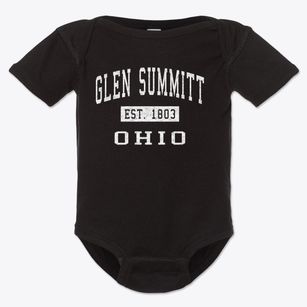 Glen Summitt Ohio Classic Established Baby Onesie