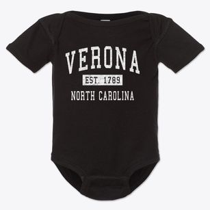 Verona North Carolina Classic Established Baby Onesie