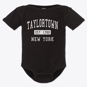 Taylortown New York Classic Established Baby Onesie