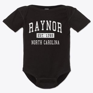 Raynor North Carolina Classic Established Baby Onesie