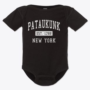 Pataukunk New York Classic Established Baby Onesie