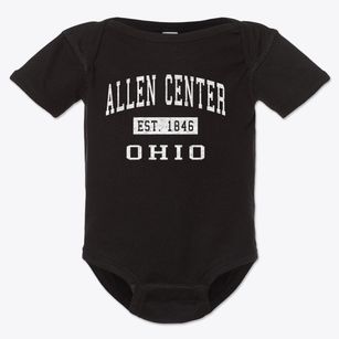 Allen Center Ohio Classic Established Baby Onesie