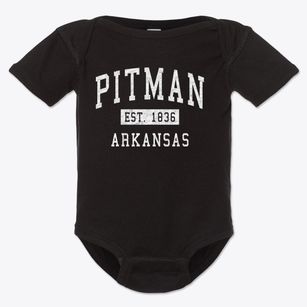 Pitman Arkansas Classic Established Baby Onesie
