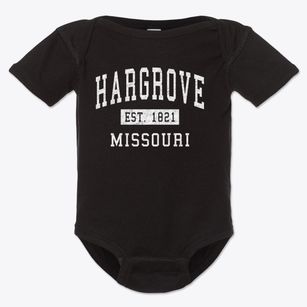 Hargrove Missouri Classic Established Baby Onesie