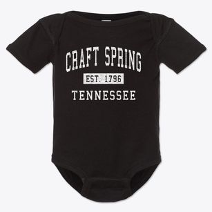 Craft Spring Tennessee Classic Established Baby Onesie