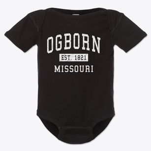Ogborn Missouri Classic Established Baby Onesie