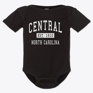 Central North Carolina Classic Established Baby Onesie